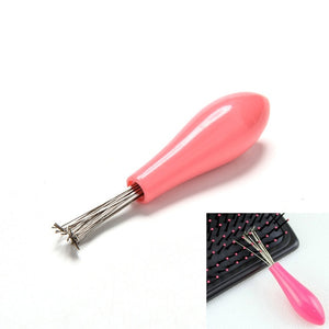 1PCS Wooden Comb Cleaner Delicate Cleaning Removable Hair Brush