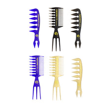 2021 styling hair brush oil comb，Retro oil head wide tooth comb，Men&#39;s beard comb，Barber hair styling tools