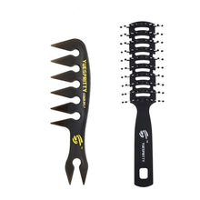 2021 styling hair brush oil comb，Retro oil head wide tooth comb，Men&#39;s beard comb，Barber hair styling tools