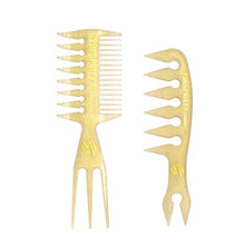 2021 styling hair brush oil comb，Retro oil head wide tooth comb，Men&#39;s beard comb，Barber hair styling tools