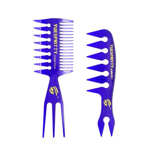 2021 styling hair brush oil comb，Retro oil head wide tooth comb，Men&#39;s beard comb，Barber hair styling tools