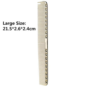 1pc Small Space Aluminuml Hair Comb Professional Hairdressing Combs Hair Cutting Dying Hair Brush Barber Tools Salon Accessaries