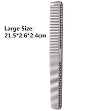 1pc Small Space Aluminuml Hair Comb Professional Hairdressing Combs Hair Cutting Dying Hair Brush Barber Tools Salon Accessaries