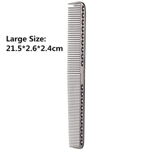 1pc Small Space Aluminuml Hair Comb Professional Hairdressing Combs Hair Cutting Dying Hair Brush Barber Tools Salon Accessaries